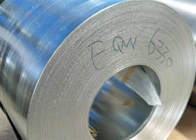 Bobina de acero laminada en frío de chapa galvanizada