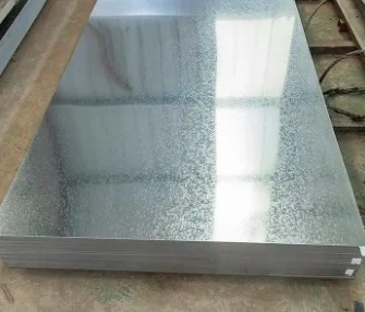 Placa de acero galvanizado