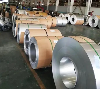 Bobina de tiras de acero sumergida en caliente galvanizada para techos Dx51d Z140