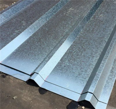 Hojas para techos de metal corrugado galvanizado