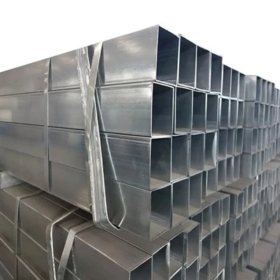 Tubo cuadrado galvanizado Q235B para construcción