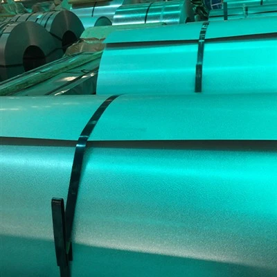 Muestra de bobina de acero galvanizado libremente