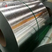 Acero galvanizado con lentejuelas regulares