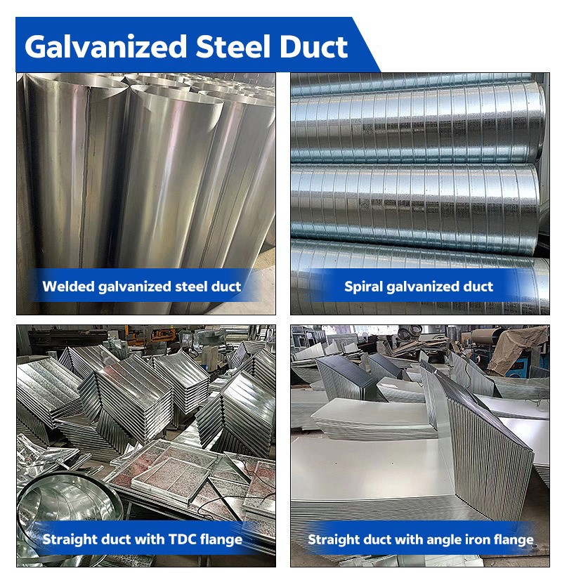 Galvanized steel duct Galvanized steel duct