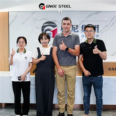 GNEE envía tiras de acero inoxidable laminadas en frío a un cliente de Nueva ...