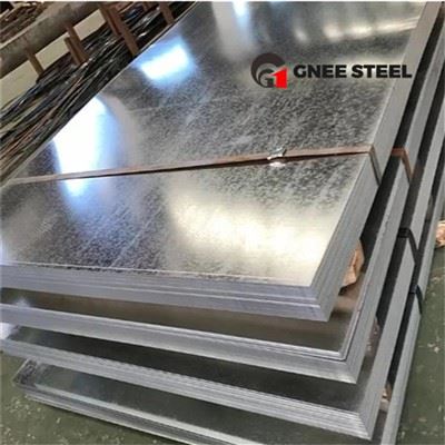 Chapa galvanizada S550GD+Z para ventilación